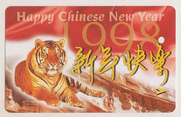 Singapore Old Transport Subway Train Bus Ticket Card Transitlink Unused Tiger Year 1998 - Mondo