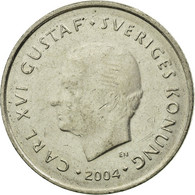 Monnaie, Suède, Carl XVI Gustaf, Krona, 2004, Eskilstuna, TTB, Copper-nickel - Sweden