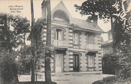Arcachon -1911 - Villa  Spès  (edit. Lafont ) -  Scan Recto-verso - Arcachon