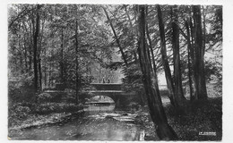 (RECTO / VERSO) BAINS LES BAINS EN 1967 - PONT DU PARAPLUIE - BEAU TIMBRE ET FLAMME - FORMAT CPA - Bains Les Bains