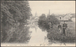 Vue Sur La Meurthe, Saint Dié, 1908 - Lévy CPA LL49 - Saint Die