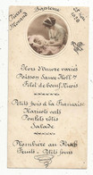 Menu, Baptéme Pierre ,1930,  Frais Fr 1.65 E - Menus