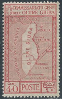 1926 OLTRE GIUBA ANNESSIONE 40 CENT MNH ** - P19-8 - Oltre Giuba
