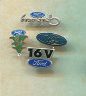 Lot 4 Pin's - FORD Galaxy Sapin 16v LOGO Voiture Automobile - Ford