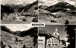 Bergün - 4 Bilder * 21. 8. 1951 - Bergün/Bravuogn