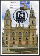 ESPAÑA SPAIN (2021) Carte Maximum Card ATM Lugo EXFILNA 2021 - Catedral, Cathedral - Maximum Cards
