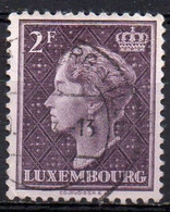 LUXEMBOURG N° 421 O Y&T 1948-1953 Grande Duchesse Charlotte - 1948-58 Charlotte De Profil à Gauche