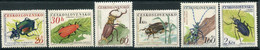 CZECHOSLOVAKIA 1962 Insects MNH / **.  Michel 1371-76 - Ongebruikt