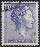 LUXEMBOURG N° 583 O Y&T 1960-1964 Grande Duchesse Charlotte - 1960 Charlotte, Tipo Diadema