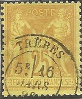 France - Type Sage - TREBES (Aude) - 1877-1920: Semi Modern Period