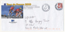 Prêt à Poster PAP -  3 Juillet 2000 - Arrivée Du Tour De France à NANTES - Obl. 10/5/2002 - Prêts-à-poster:  Autres (1995-...)
