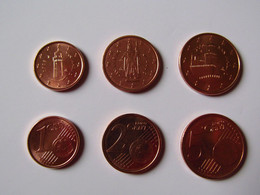 Euro SAINT MARIN 2006 : Serie 3 Pièces 1,2,5 Cts (de Rouleaux) UNC * Derniers * - San Marino