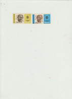 BHUTAN  Gandhi 2 Stamps MNH COMPL.SET - Payment Paypal - Bhutan