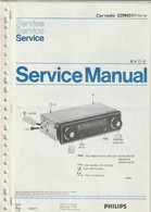 Philips Brochure-leaflet: Autoradio 22RN351 Service Manual - Literatur & Schaltpläne