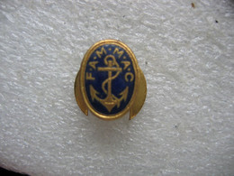Ancienne Insigne De Boutonnière F.A.M.M.A.C.( Fédération Des Associations De Marins Et Marins Anciens Combattants) - Militair & Leger