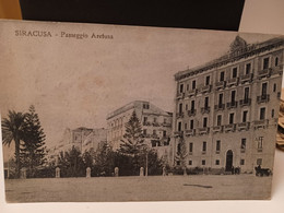Cartolina Siracusa Passeggio Aretusa - Siracusa