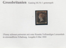 Grossbritannien Gelaufen 1840 - Gebraucht