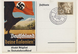 Propaganda On The German Colonies - Commemorative Cancellation Of 28 May 1939 (1 Images) - Guerra 1939-45