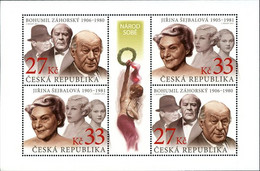 Czech Republik 2021, Tschechische Schauspieler, MNH - Unused Stamps