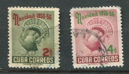 Cuba Ob N° 431/432 - Noel - Dindes - Usati