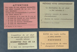 France, Document La Poste, Vignettes De Service, Pour Une Bonne Distribution Du Courrier, Neuf **, TTB - Postdokumente