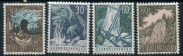 CZECHOSLOVAKIA 1963 Natural Attractions MNH / **.  Michel 1418-21 - Ongebruikt