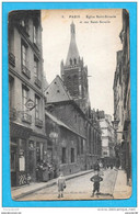 75-Paris-Eglise Saint Séverin Et Rue Saint Séverin-cpa Non écrite Pas Courante - Arrondissement: 05