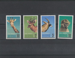 Kenya - Yvert  Série 199 à 202 ** - Animaux Sauvages - Kenia (1963-...)