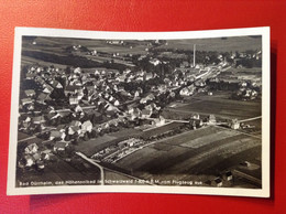 AK Bad Dürrheim Schwarzwald Fliegeraufnahme 1952 Sonderstempel - Bad Duerrheim