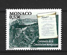 Timbre De Monaco Neuf ** N 2757  Vendu Au Prix De La Poste - Ungebraucht