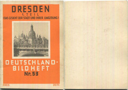 Nr. 53 Deutschland-Bildheft - Dresden 1. Teil - Das Gesicht Der Stadt Und Ihrer Umgebung - Dresden & Leipzig