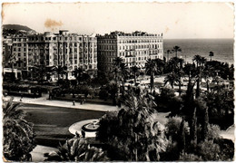 Delcampe - Alpes Maritimes : NICE : Le Jardin D'Albert 1er Et Les Grands Hôtels : Photo Véritable - Cafés, Hotels, Restaurants