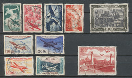 France Lot Poste Aérienne Oblitérés, Bonnes Valeurs. TTB H2631 - 1927-1959 Matasellados