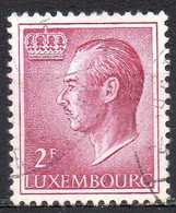 LUXEMBOURG N° 664a O Y&T 1965-1966 Grand Duc Jean - 1965-91 Giovanni