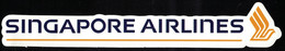 Autocollant Singapore Airlines Compagnie Aérienne - Stickers