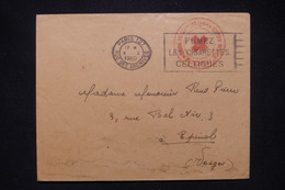 FRANCE - Cachet Croix Rouge Sur Enveloppe De Paris Pour Epinal En 1940 - L 109806 - Rode Kruis