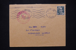 FRANCE - Cachet Croix Rouge Sur Enveloppe De Maubeuge En 1945 Pour Maubeuge - L 109808 - Rode Kruis