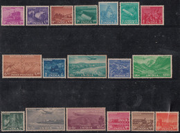 INDIA 1955  Five Year Plan (2nd Definitive Serie) Complete 18v, Wmk Star/ashoka Pillar  MNH (**) (Never Hinged)FYP553 - Unused Stamps