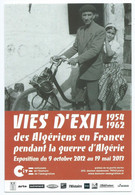PARIS (75) - Expo -Vies D'Exil Des Algériens En France Pendant La Guerre D'Agérie - VéloSolex - Animée -Scan Recto-Verso - Tentoonstellingen
