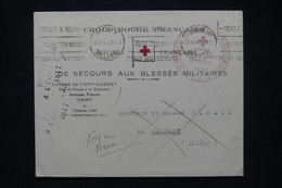 FRANCE - Enveloppe De La Croix Rouge En Fm De Vichy Pour Maussant Et Retour En 1940 - L 109820 - Rotes Kreuz