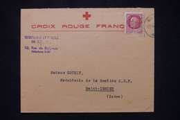 FRANCE - Enveloppe De La Croix Rouge De Grenoble Pour St Ismier - L 109825 - Rode Kruis