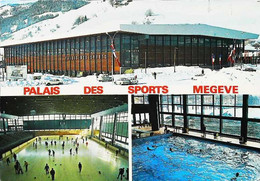 ► CPSM  Megeve Palais Des Sports Patinoire   1970 - Pattinaggio Artistico