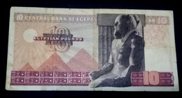 Egypt ,10 Pounds. 1974 . Banknote , P.46b - Egipto