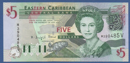 EAST CARIBBEAN STATES - St. Vincent - P.42V – 5 Dollars ND (2003) UNC Serie M390485V - Caribes Orientales