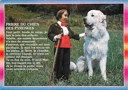 Animaux - Chiens - Chien Des Pyrénées - Folklore Pyrénéen - L'Enfant Au Chien - CPM - Voir Scans Recto-Verso - Hunde