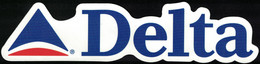 Autocollant Delta Airlines Compagnie Aérienne - Adesivi