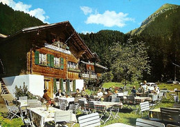 AESCHI Restaurant Zum Pochtenfall Im Suldtal Mit Morgenberghorn Familie Fr. Hari-Bruni Auto VW-Käfer - Aeschi Bei Spiez