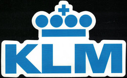 Autocollant KLM Royal Dutch Airlines Compagnie Aérienne - Autocollants