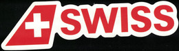 Autocollant Swiss International Air Lines Compagnie Aérienne Suisse - Stickers