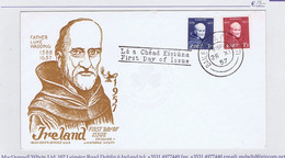 Ireland 1957 Wadding Set On First Day Cover, Staehle Cachet, Dublin Cds 25 XI 56, Unaddressed - FDC